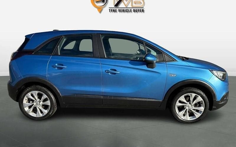 Used Vauxhall Crossland X S 110 HP (80 kW) 2019 Blue SUV
