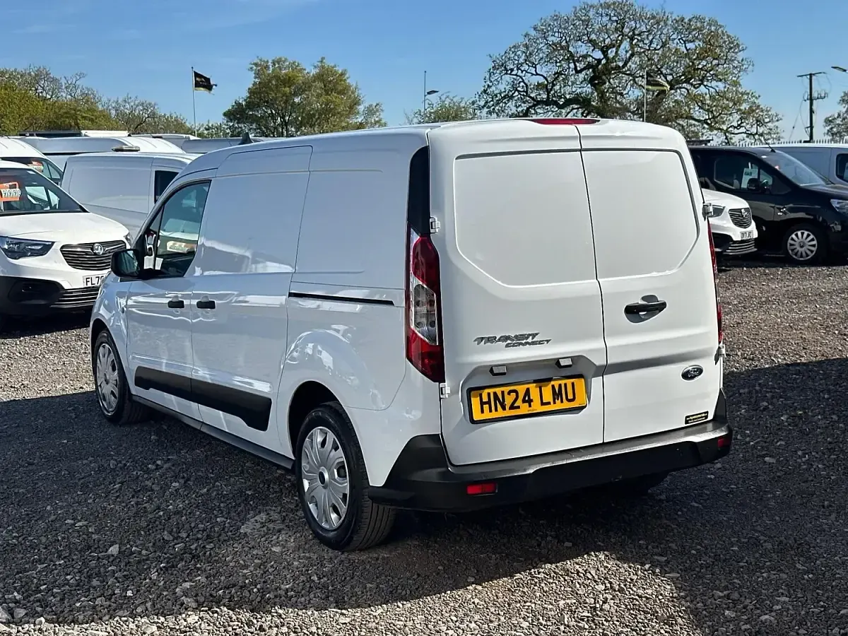 Used Ford Transit Trend 100 HP (73 kW) 2024 White Van