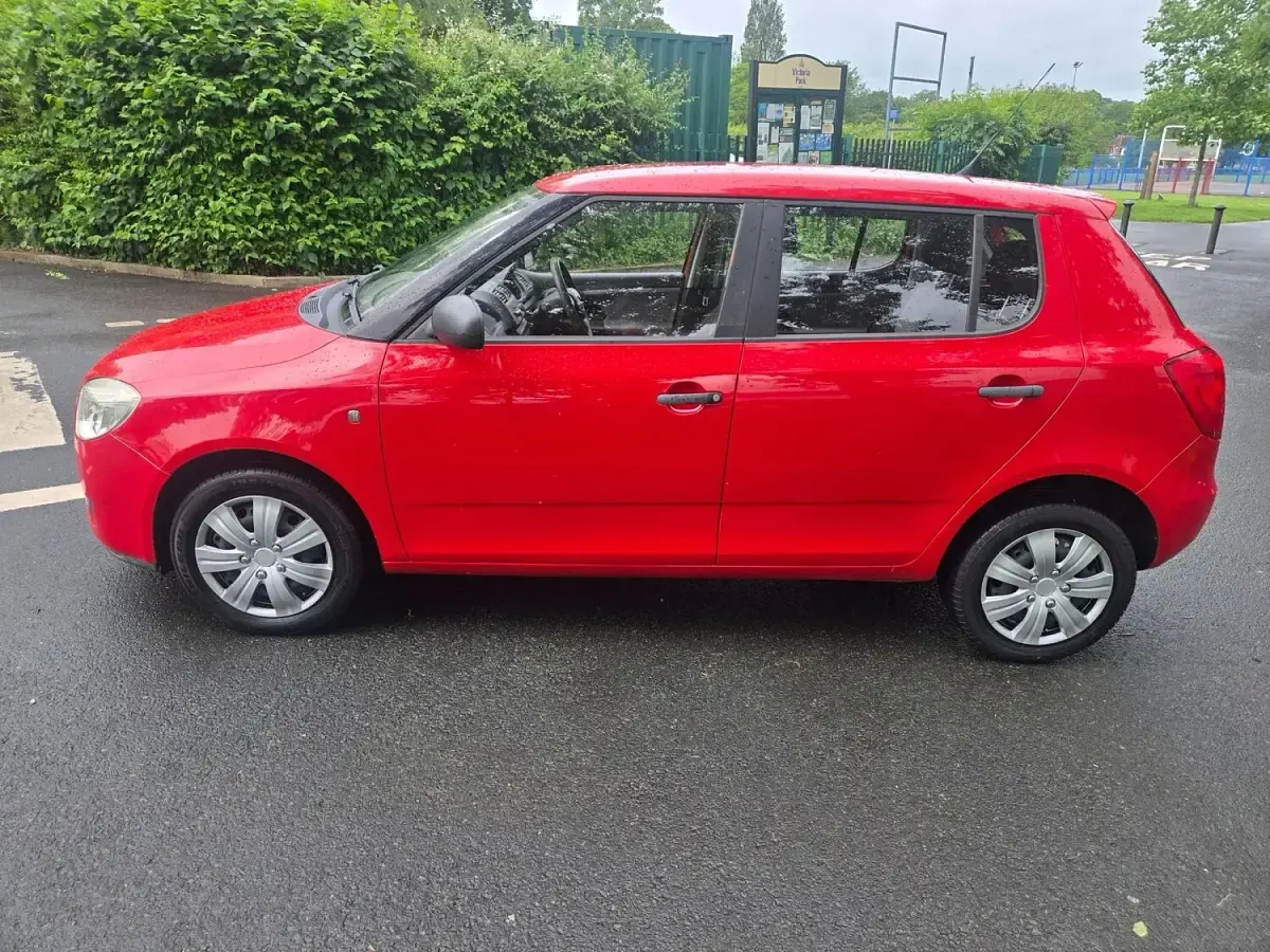 Used Skoda Fabia 2009 Red Hatchback
