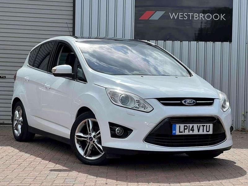 White Used 2014 Ford C-MAX Titanium X MPV | £3,990 (Fair price) - Image 1/4