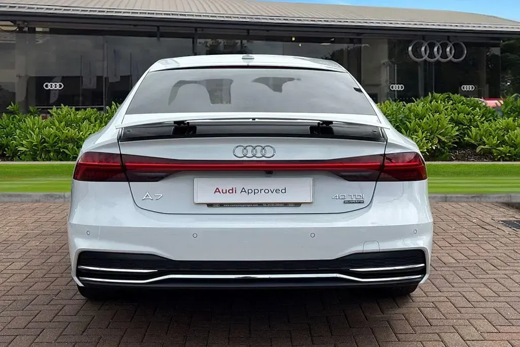 Used Audi A7 S-Line 245 HP (180 kW) 2023 White Sedan