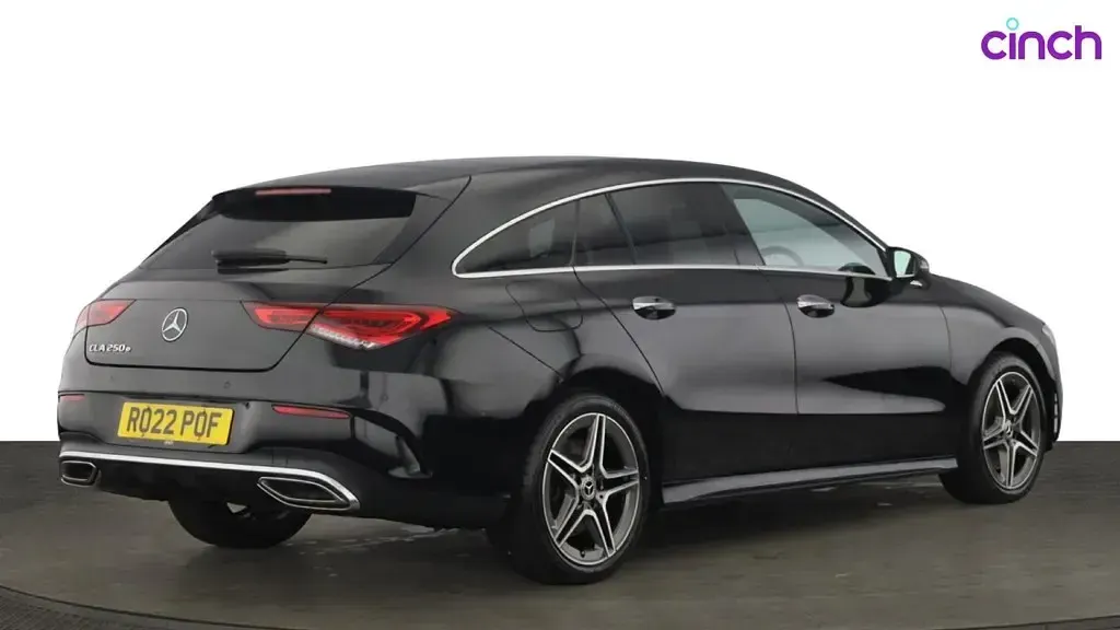 Used Mercedes CLA250 AMG Line Premium Plus 2022 Black Coupe