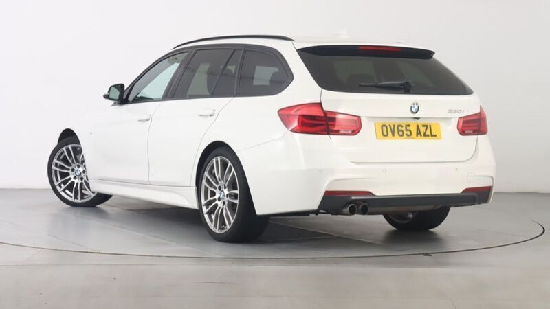 Used BMW 330 M Sport 252 HP (185 kW) 2015 White Estate