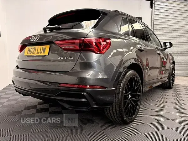 Used Audi Q3 Black Edition 150 HP (110 kW) 2021 Grey SUV
