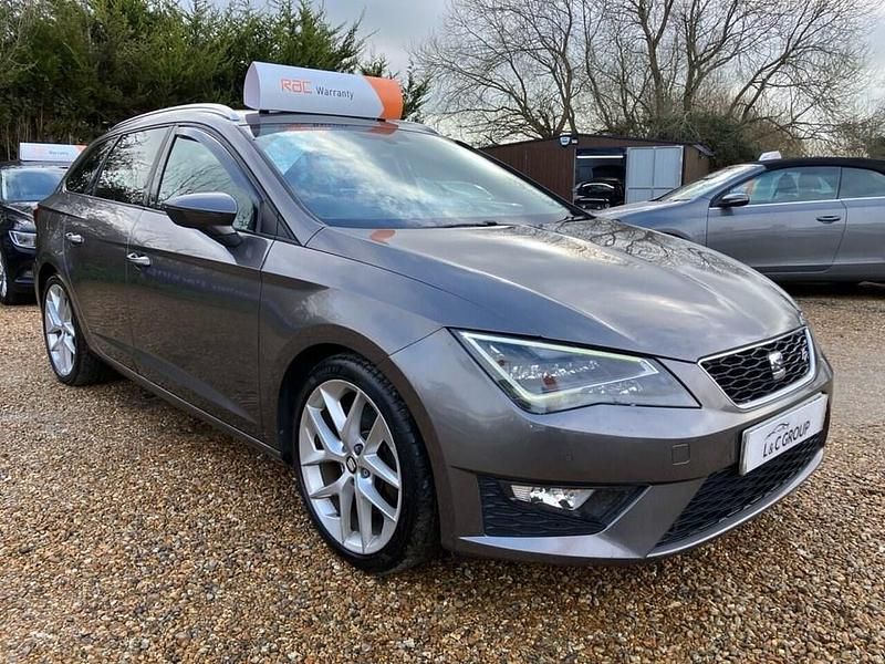 Begagnad Seat Leon FR Sport 2015 Grå Kombi