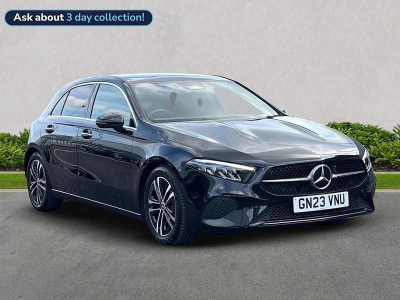 Black Used 2023 Mercedes A180 Executive Hatchback | £22,149 (Fair price) - Image 1/4