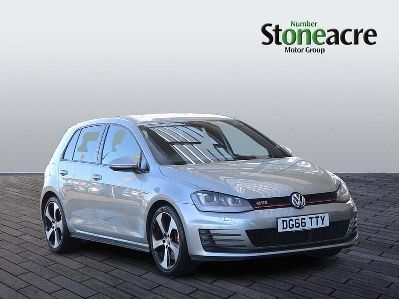 Silver Used 2016 VW Golf VII GTI Hatchback | £16,750 (Fair price) - Image 1/4