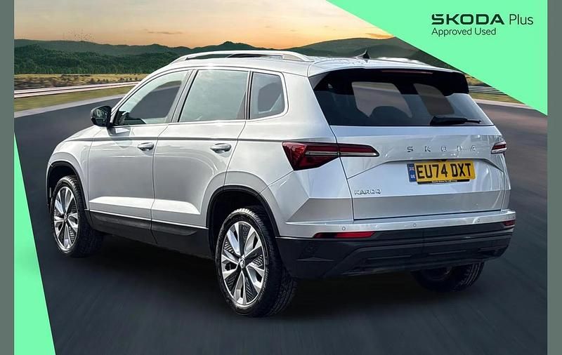 Used Skoda Karoq SE L 150 HP (110 kW) 2024 Brilliant silver metallic SUV