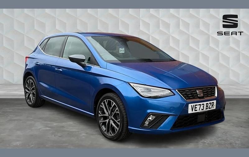 Used Seat Ibiza XCELLENCE 108 HP (79 kW) 2024 Blue Hatchback