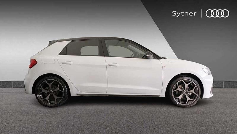 New Audi A1 Black Edition 148 HP (108 kW) 2025 White Hatchback