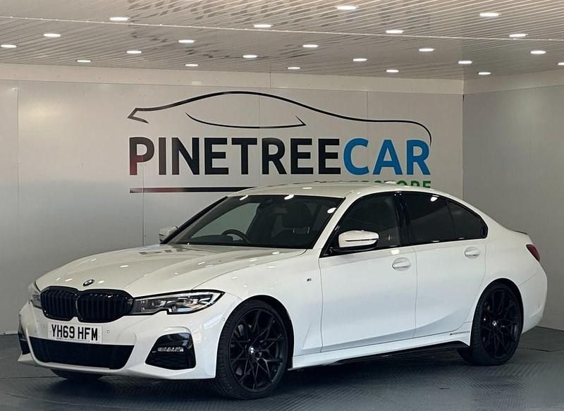 Used BMW 330 M Sport 258 HP (189 kW) 2019 White Sedan