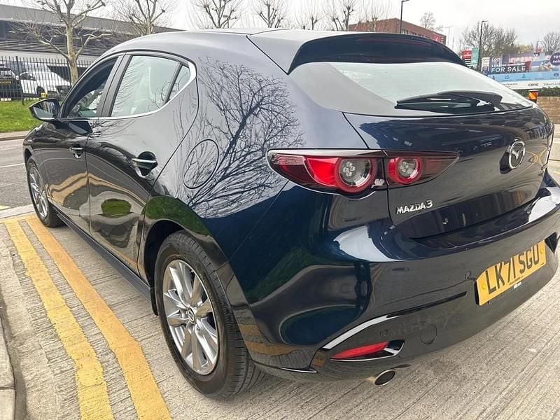 Used Mazda 3 2021 Blue Hatchback