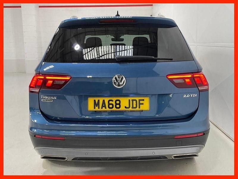 Used VW Tiguan Allspace SE 150 HP (110 kW) 2018 Blue SUV