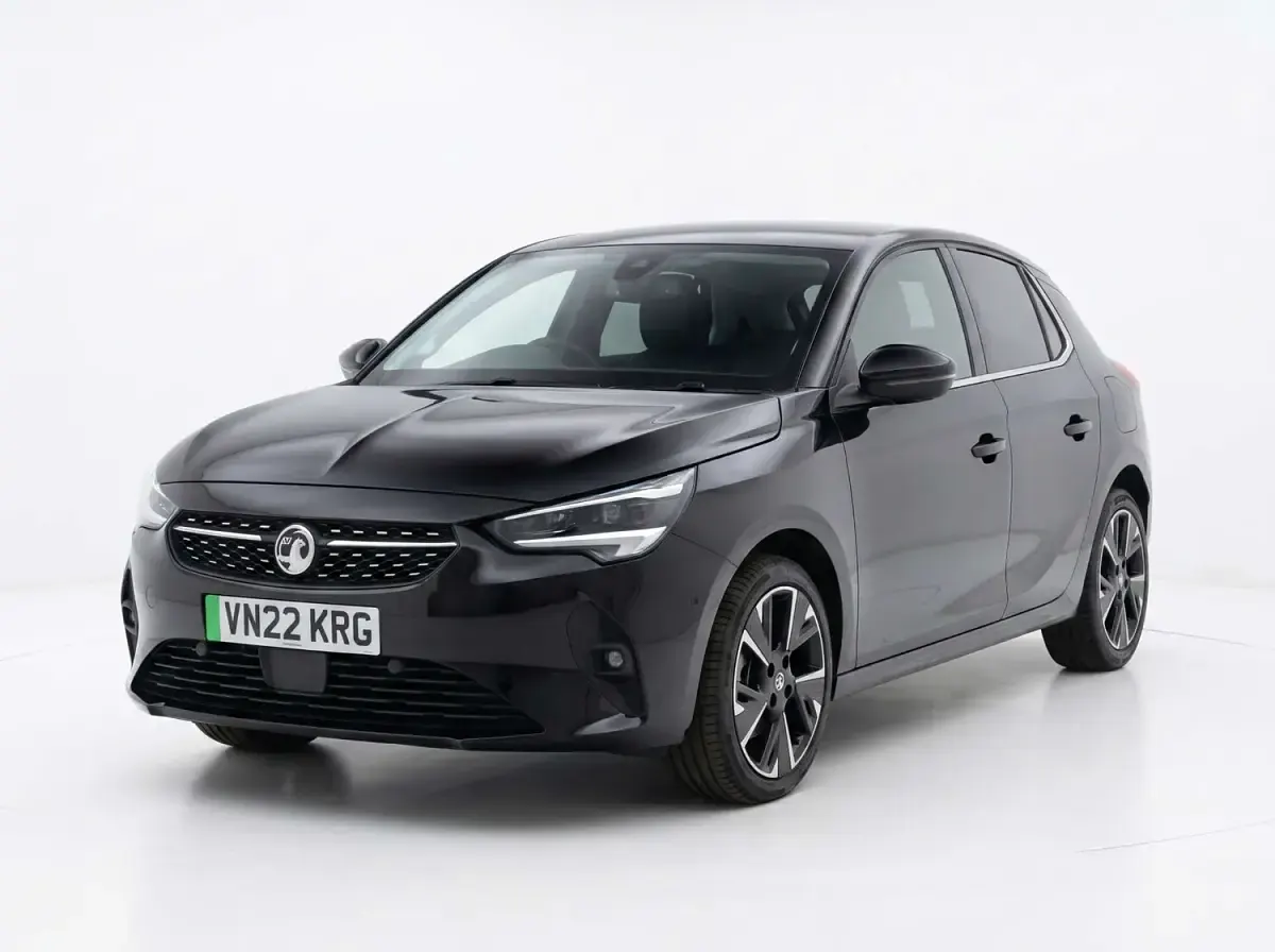 Used Vauxhall Corsa-e Elite 100 kW (136 HP) 2022 Black Hatchback