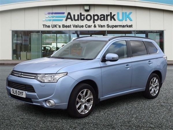 Blue Used 2015 Mitsubishi Outlander SUV | £9,995 (Fair price) - Image 1/1