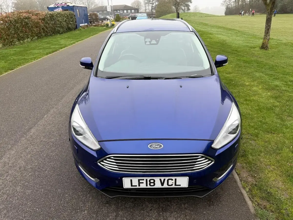 Used Ford Focus Titanium X 120 HP (88 kW) 2018 Blue Estate