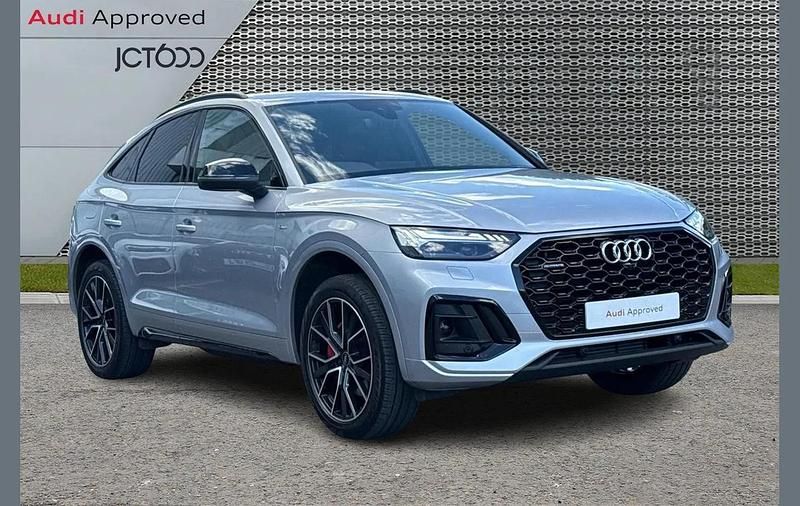 Silver Used 2021 Audi Q5 Sportback Comfort SUV | £32,500 (Good price) - Image 1/4