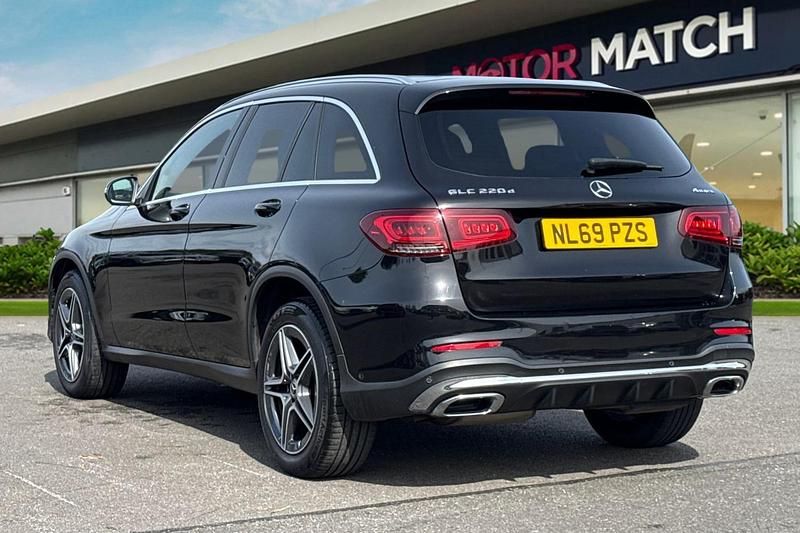 Used Mercedes GLC220 AMG line 2019 Black Estate