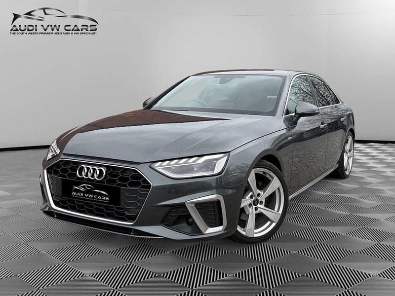 Used Audi A4 S-Line 190 HP (139 kW) 2021 Grey Sedan