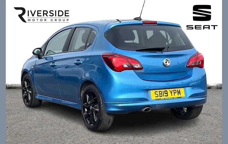 Used Vauxhall Corsa SRi 90 HP (66 kW) 2019 Blue Hatchback