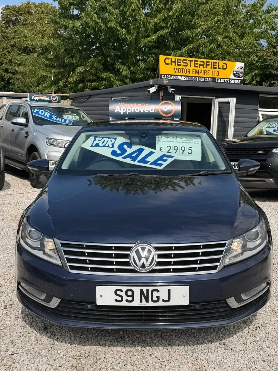 Used VW CC GT 177 HP (130 kW) 2013 Blue Sedan