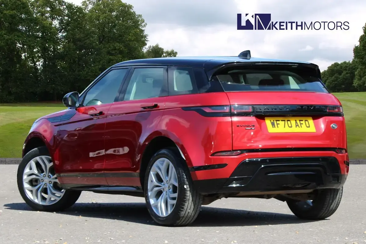 Used Land Rover Range Rover evoque SE Dynamic 2020 Red SUV