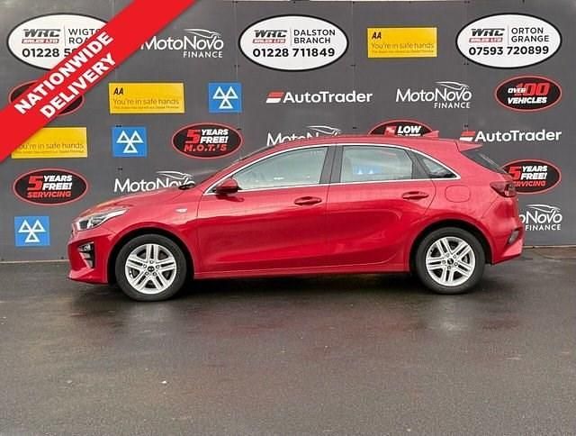 Used Kia Ceed 134 HP (98 kW) 2021 Red Hatchback