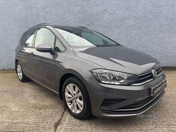 Grey Used 2019 VW Golf Sportsvan SE MPV | £8,495 - Image 1/4