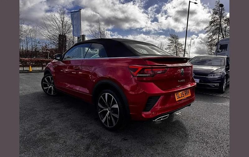 New VW T-Roc Cabriolet R-line 150 HP (110 kW) 2025 Red Cabriolet