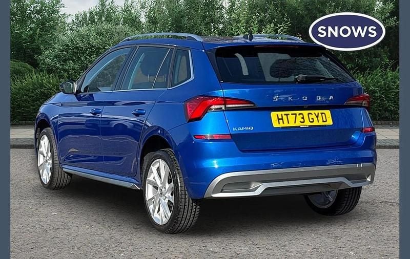 Used Skoda Kamiq SE L Executive 110 HP (80 kW) 2024 Blue SUV