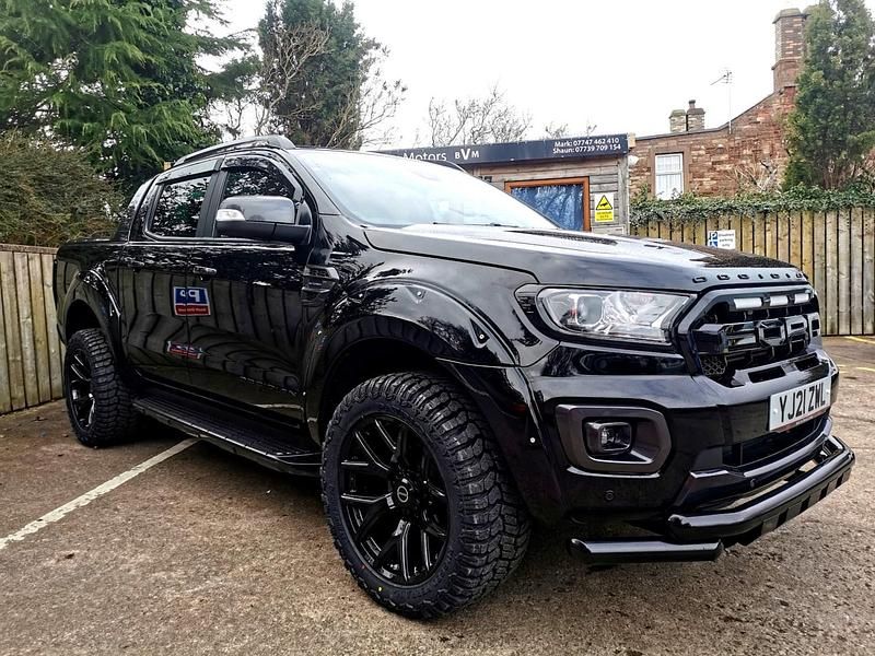 Used Ford Ranger Wildtrack 209 HP (153 kW) 2021 Black Pickup