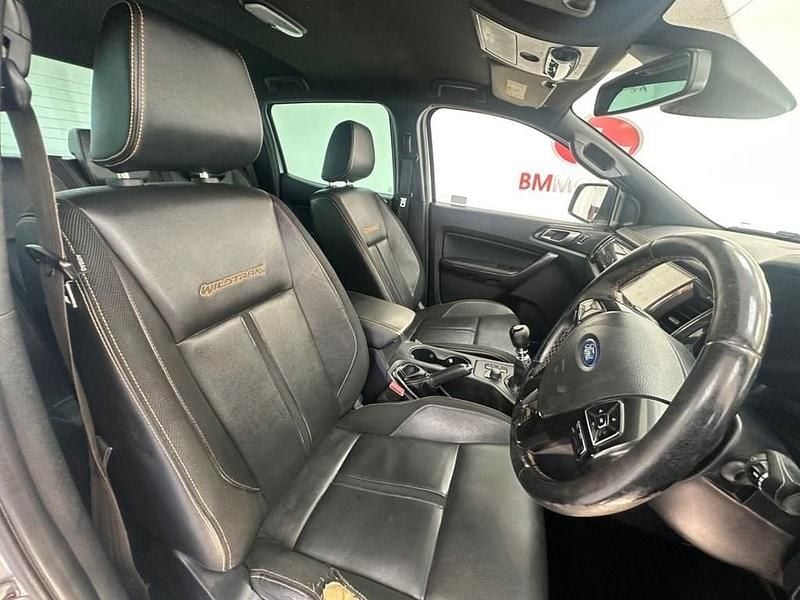 Begagnad Ford Ranger Wildtrack 2019 Silver Pickup