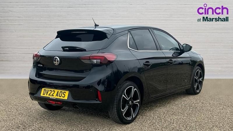 Used Vauxhall Corsa Edition 75 HP (55 kW) 2022 Black Hatchback