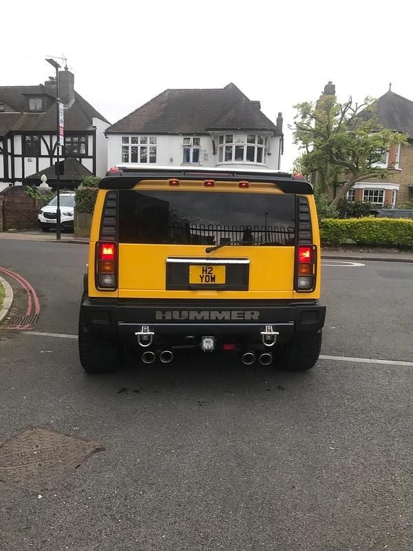 Used Hummer H2 2005 Yellow SUV