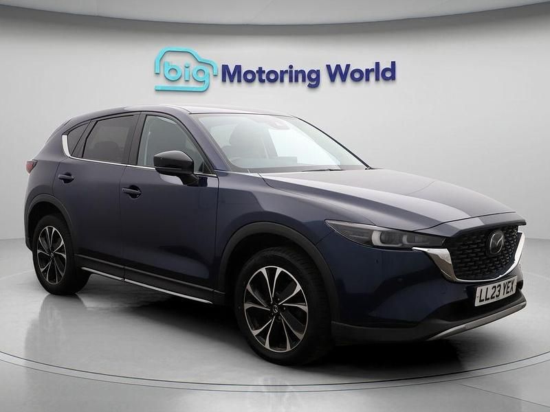 Blue Used 2023 Mazda CX-5 Newground SUV | £17,242 (Good price) - Image 1/4