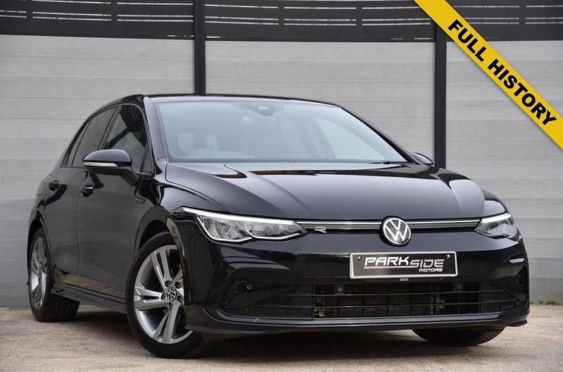 Used VW Golf VII R-line 150 HP (110 kW) 2021 Black Hatchback