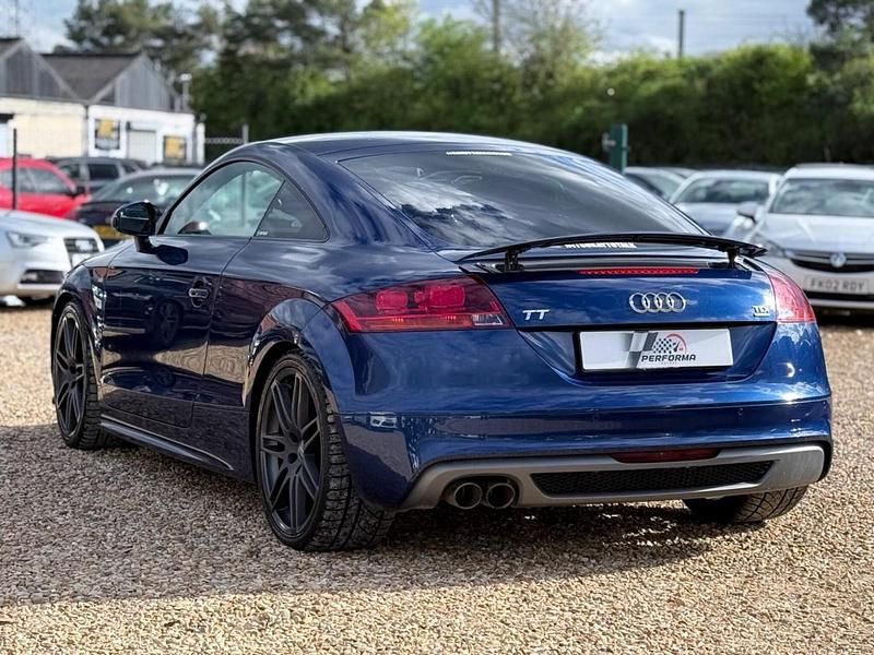 Begagnad Audi TT Black Edition 2013 Blå Sportkupé
