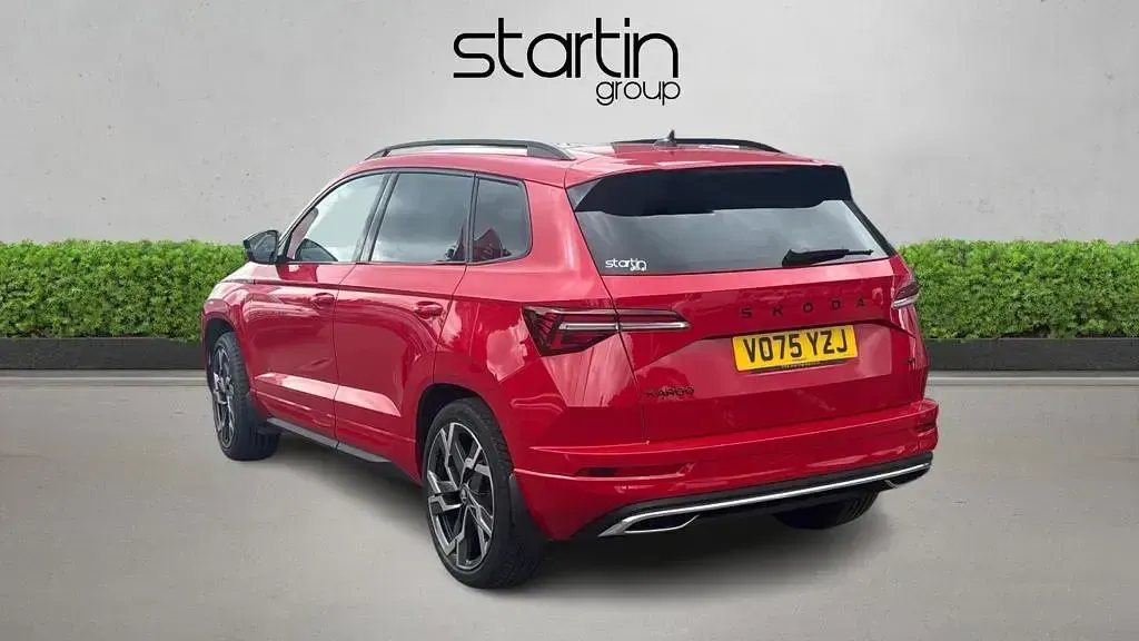 Used Skoda Karoq SportLine 190 HP (139 kW) 2025 Red SUV