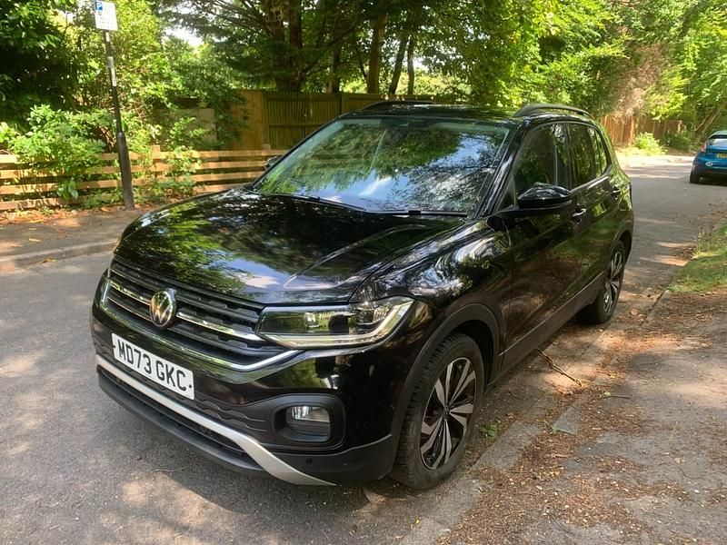 Used VW T-Cross Black Edition 110 HP (80 kW) 2023 Black SUV