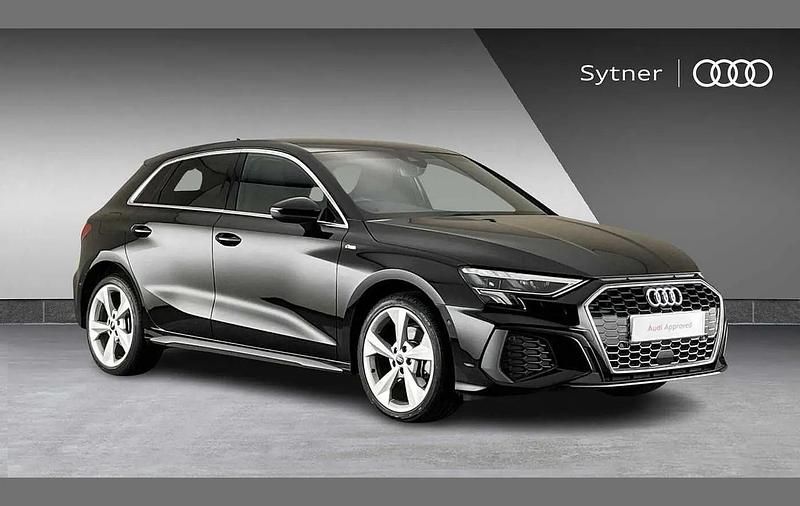 Black Used 2023 Audi A3 e-tron S-Line Hatchback | £24,500 (Fair price) - Image 1/4