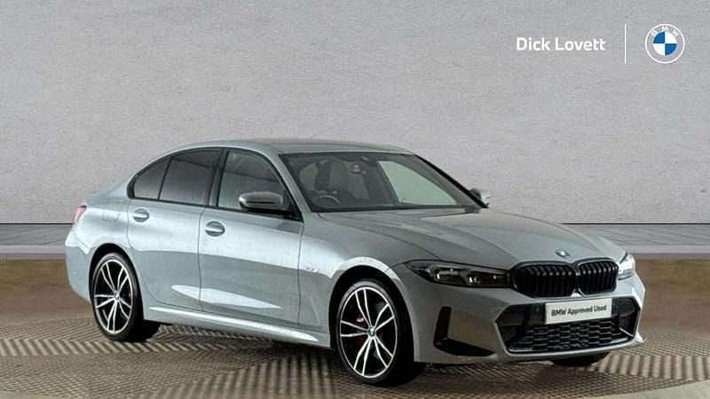 Grey Used 2022 BMW 330e M Sport Sedan | £33,400 (Expensive) - Image 1/4