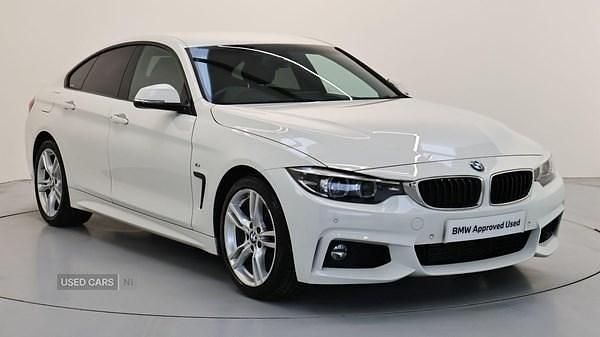 White Used 2019 BMW 420 M Sport Coupe | £20,450 (A bit pricey) - Image 1/4