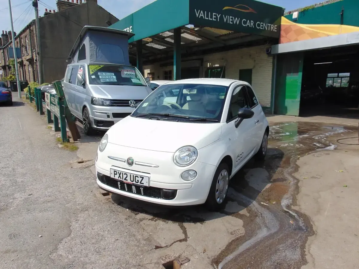 Used Fiat 500 Pop 69 HP (50 kW) 2012 White Hatchback