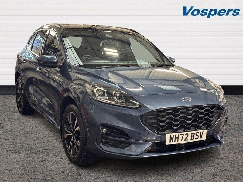 Blue Used 2022 Ford Kuga ST-Line X SUV | £23,300 (Fair price) - Image 1/4