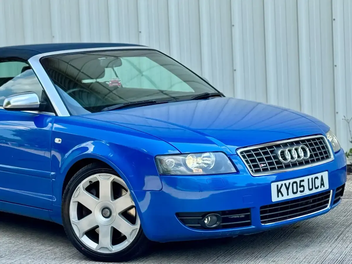 Used Audi A4 Cabriolet 2005 Blue Cabriolet