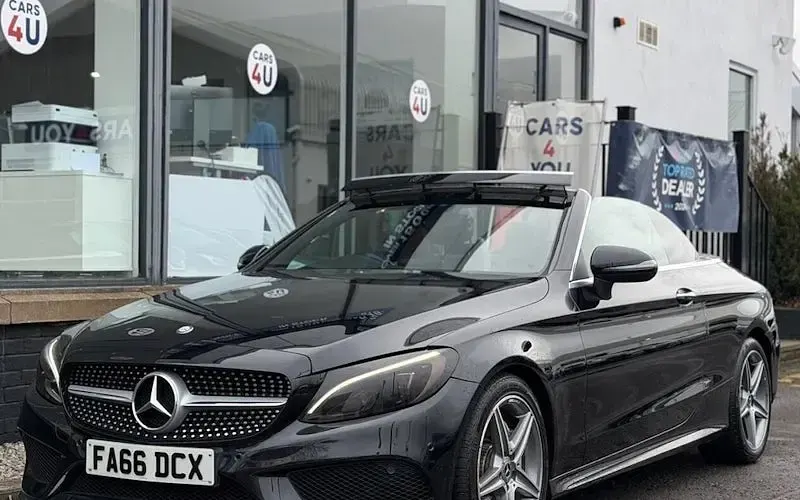 Used Mercedes C220 AMG line 170 HP (125 kW) 2018 Cabriolet