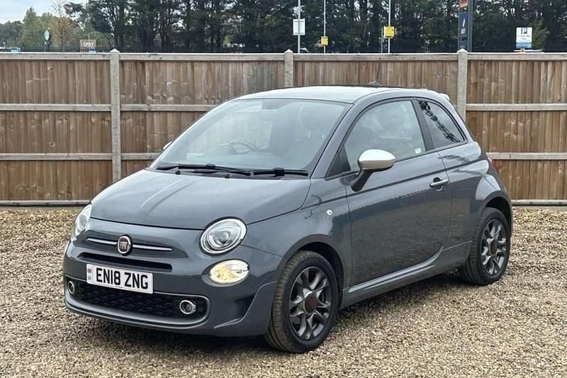 Grey Used 2018 Fiat 500 S Hatchback | £6,500 (Fair price) - Image 1/1