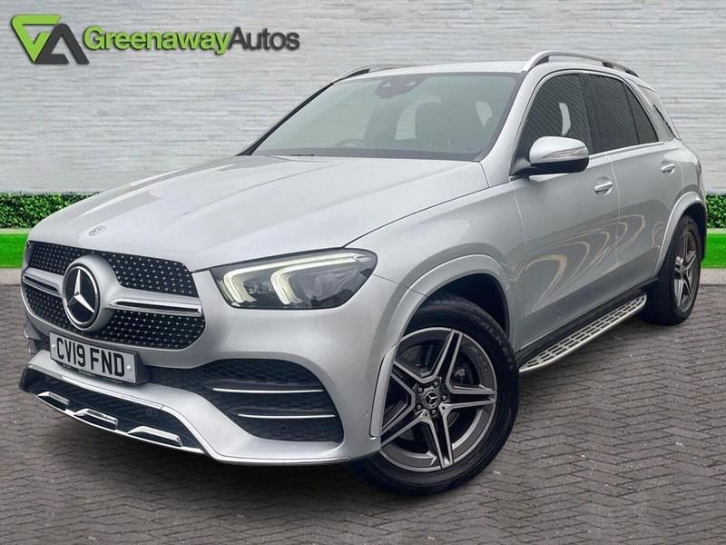 Silver Used 2019 Mercedes GLE300 AMG line SUV | £33,991 (Fair price) - Image 1/4