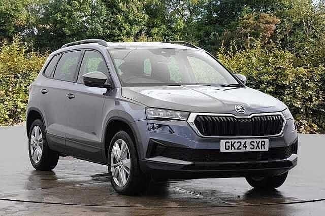 Graphite grey metallic Used 2024 Skoda Karoq SE L SUV | £23,490 (Good price) - Image 1/4