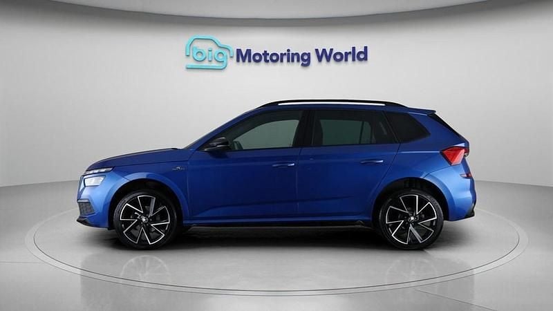 Used Skoda Kamiq Monte Carlo 110 HP (80 kW) 2023 Blue SUV